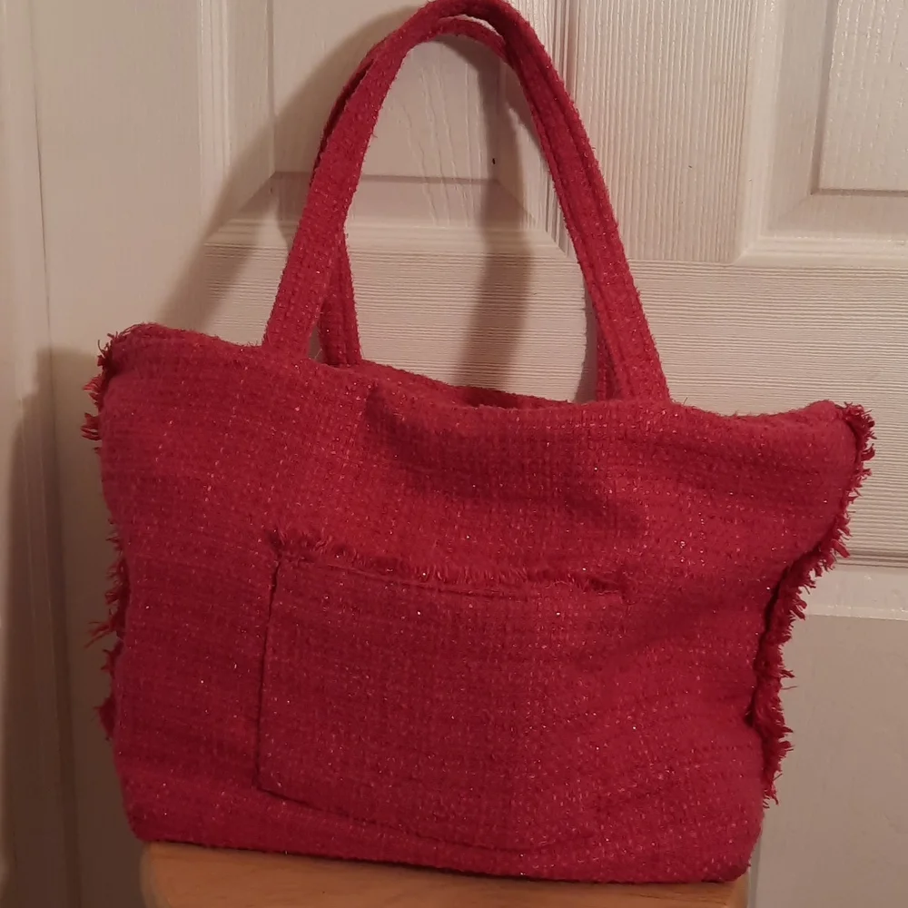 Carry All Boucle Bag